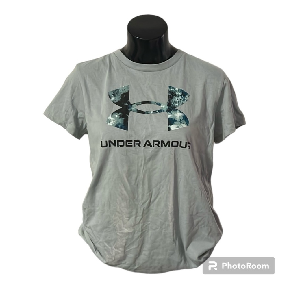 3 /$25 🏋🏻‍♀️ | T•Shirt | Under Armour | Size Medium | Grey & Blue